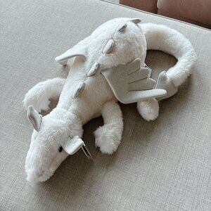 Jellycat-Inspired Snow Dragon Soft Plush Toy, Large